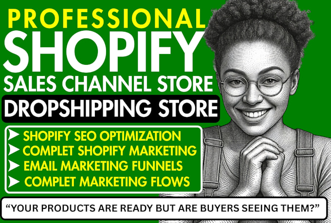 optimize shopify sales channel for product visibility, low channel setup