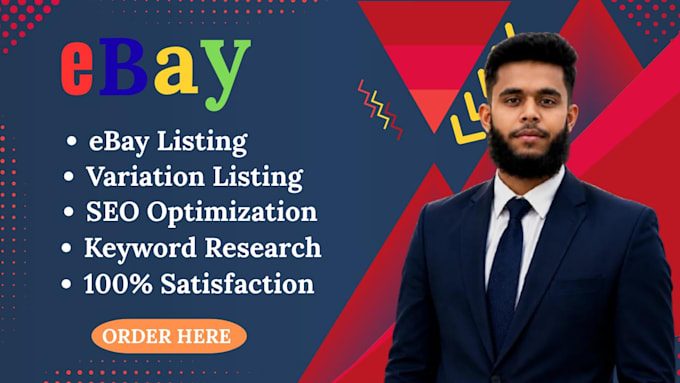 do ebay listing, ebay product listing and product upload