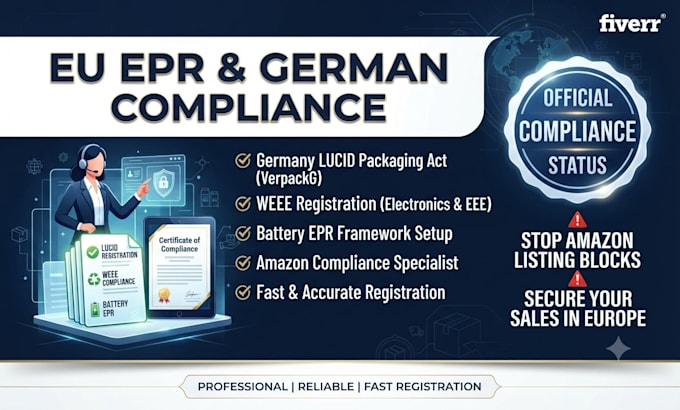 do amazon epr compliance german lucid packaging and weee registration