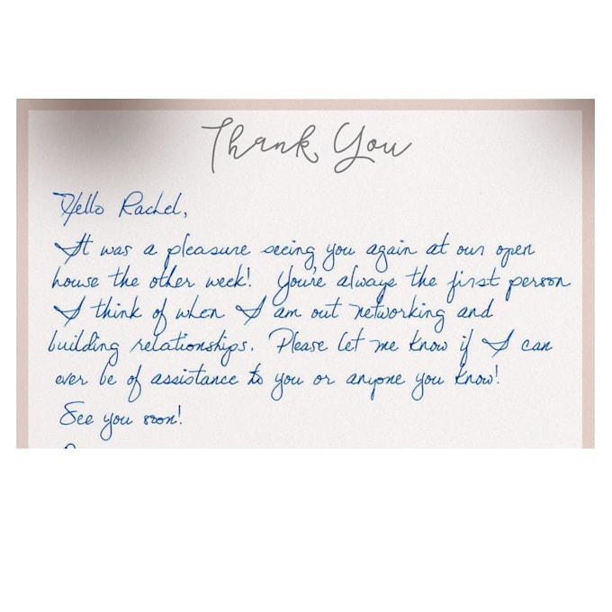 write unique handwritten letter notes font and typography creation card written
