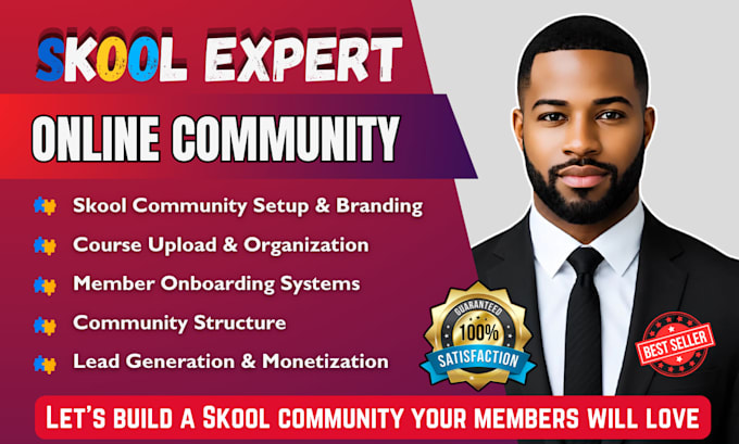 setup skool online community skool course creation setup skool community manager