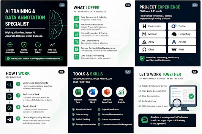 provide professional ai training, data annotation and llm evaluation