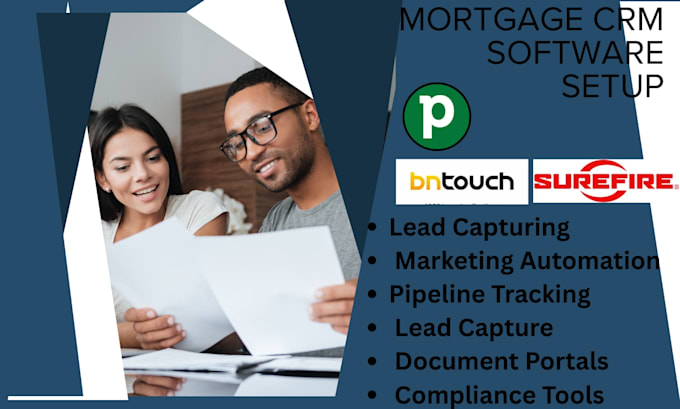 setup mortgage CRM surefire bn touch pipedrive jungo total expert shape aidium