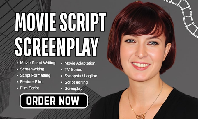 write movie script screenplay, screenwriting, film script TV show short film
