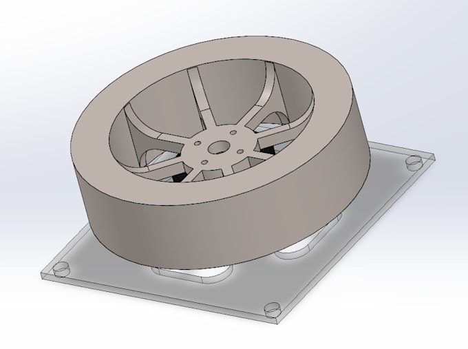 design 3d cad models and mechanical parts in solidworks