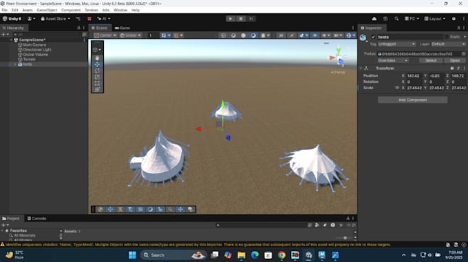 design a custom vrchat world, virtual world, vrc map and 3d environment in unity