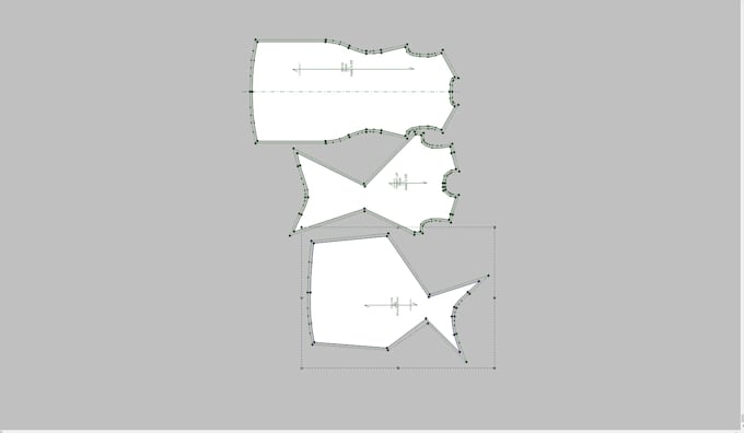 creat professional garment pattrens in optitex