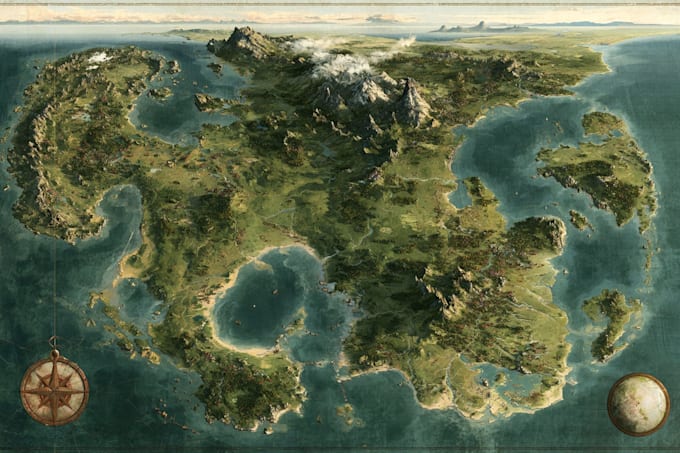 create your fantasy city map