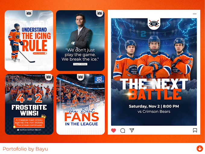 design a premium social media visual system and strategy