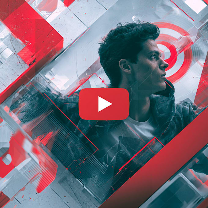 design a professional youtube banner for your channel