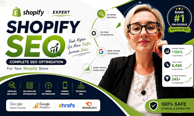do complete shopify store seo optimization to rank google page 1