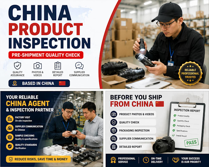 inspect your products in china before shipment