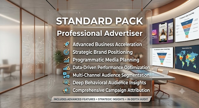 a professional advertiser and promote your buisness