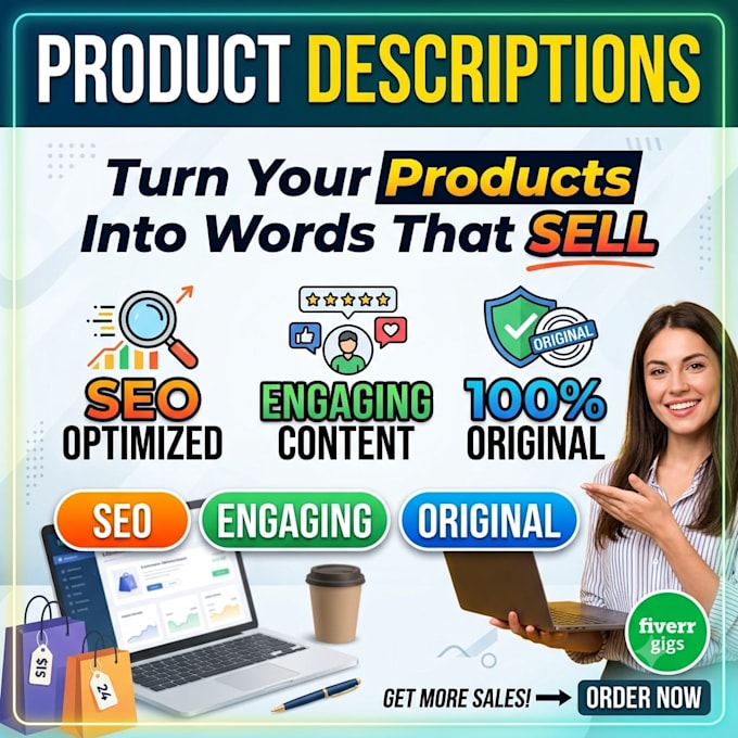 write engaging SEO product descriptions