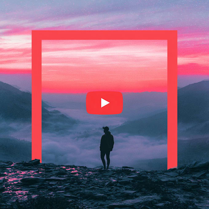 design catchy youtube thumbnail design