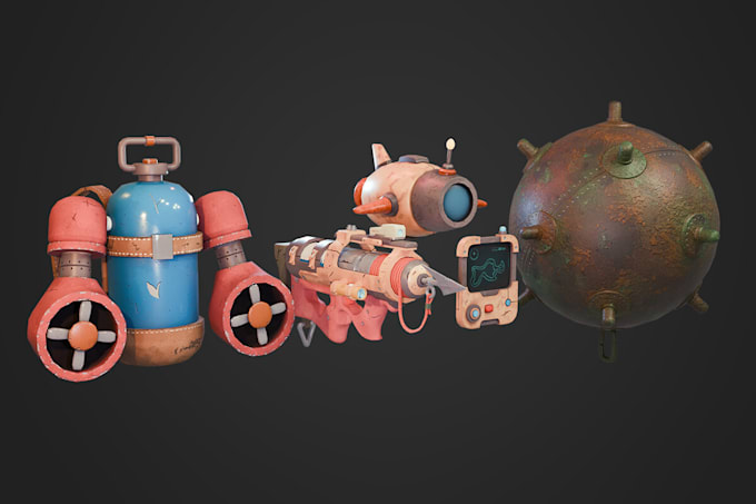 create stylized props ready to use in games