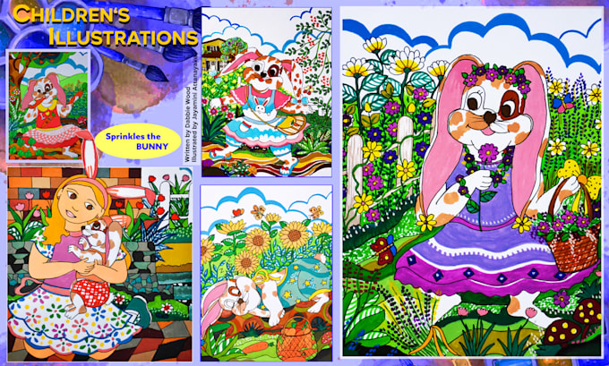 draw awesome illustrations for childrens books