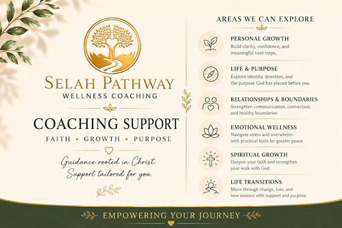 provide christian life coaching for personal growth