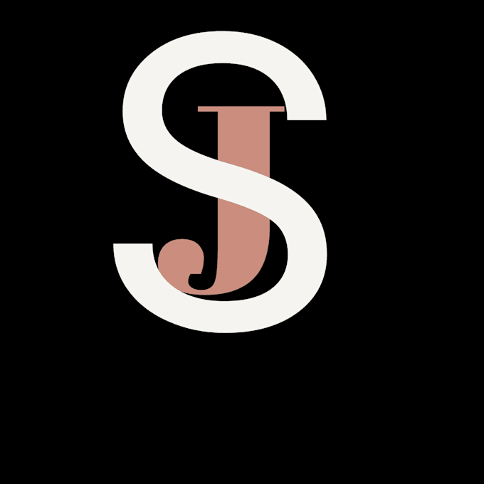 design minimalist monogram lo logo with luxury gradient