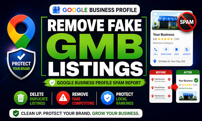 remove duplicate gmb profile delete gmb spam listing fix gmb issues