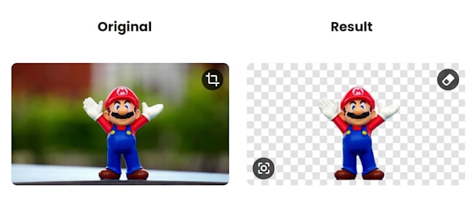 edit photos and remove their bg