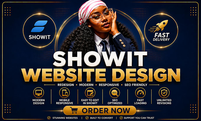 design, redesign and develop your showit website