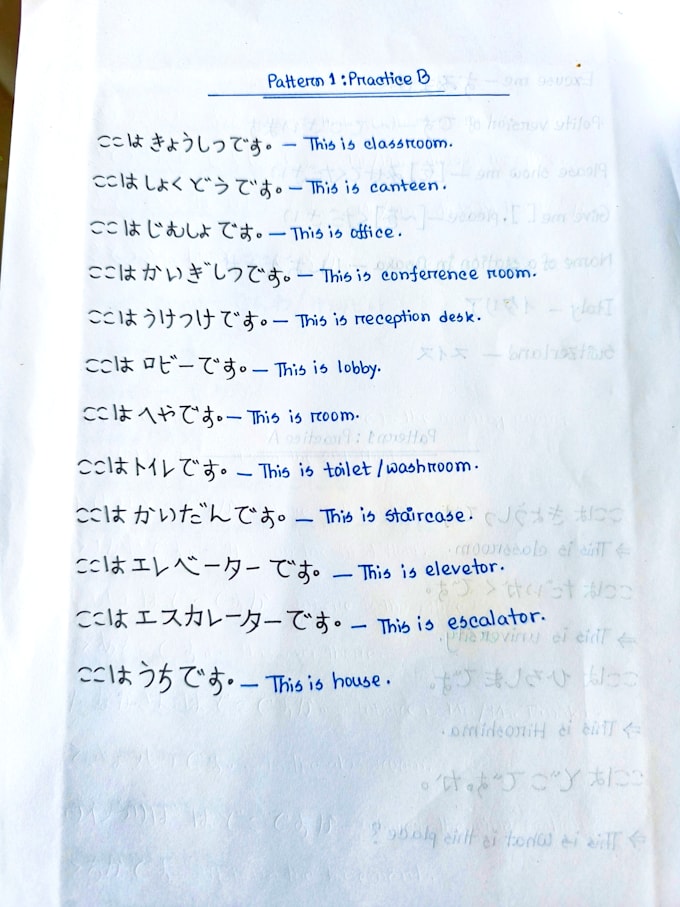 write anything with my beautiful handwriting