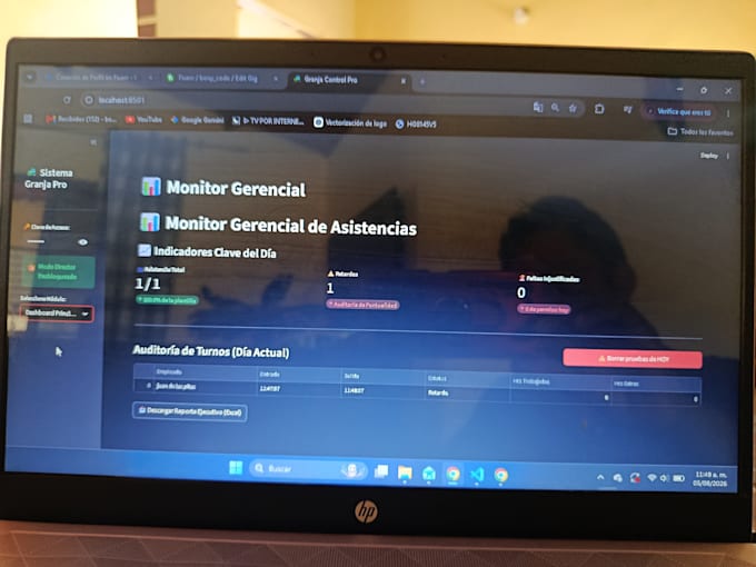convert your excel or paper logs into a python streamlit web app