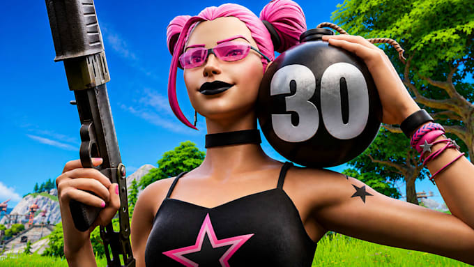 create 3d fortnite thumbnails