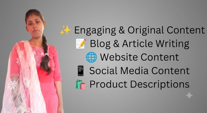 write engaging hindi bengali and english content