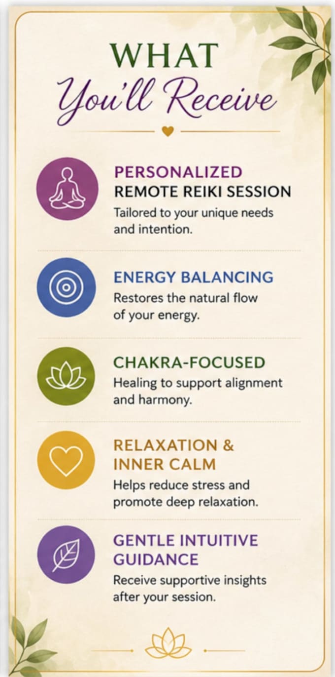 send reiki healing for the wellness