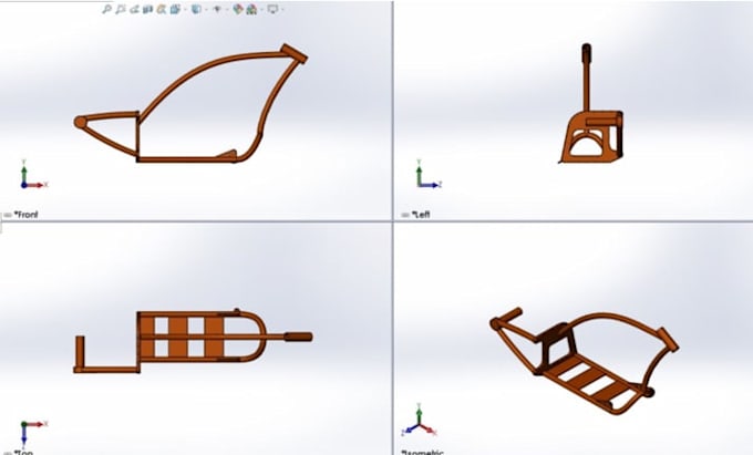 create professional 3d cad models and 2d mechanical drawings