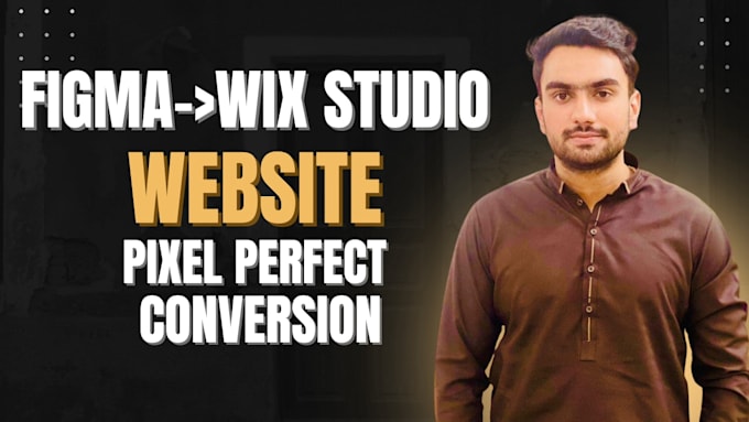 convert figma to wix studio website