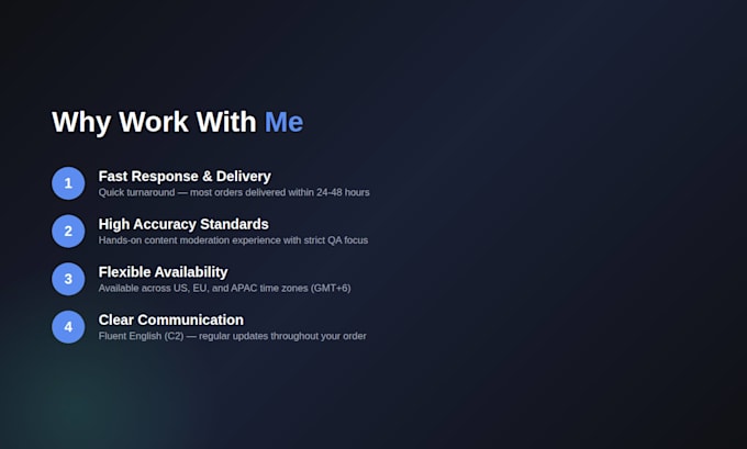 content moderation and virtual assistant with ai templates