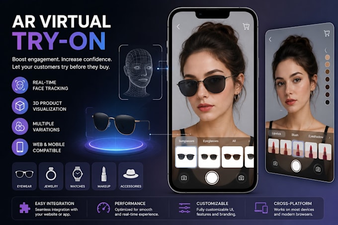 develop an ar virtual try on for your product
