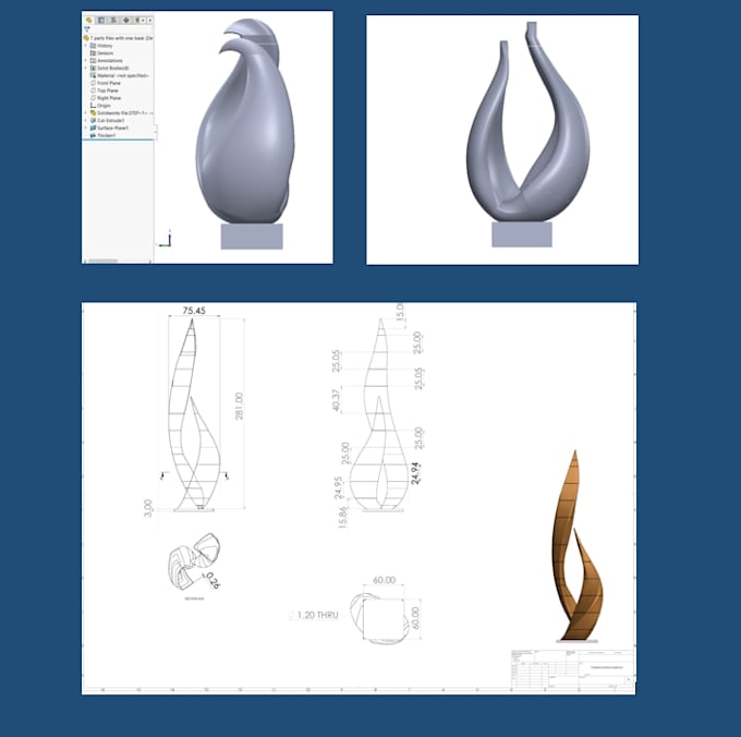 do reverse engineering using geomagic,solidworks, fusion 360