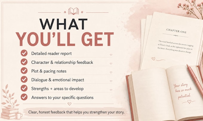 give you a detailed reader report