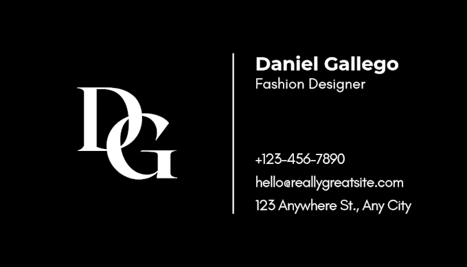 provide editable canva business card designs