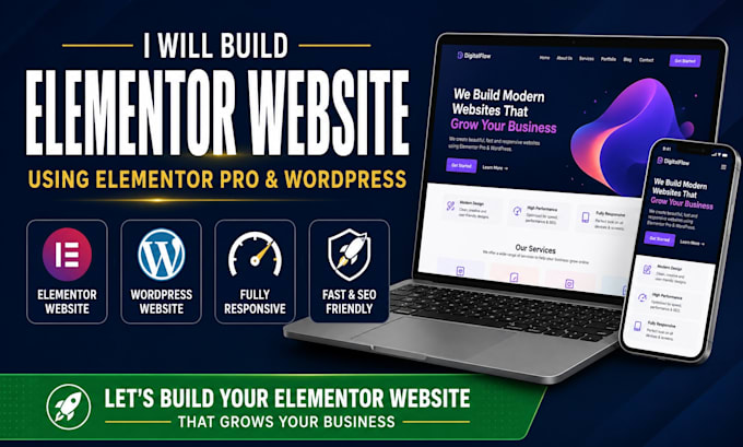 elementor pro, elementor website, elementor wordpress, wordpress website