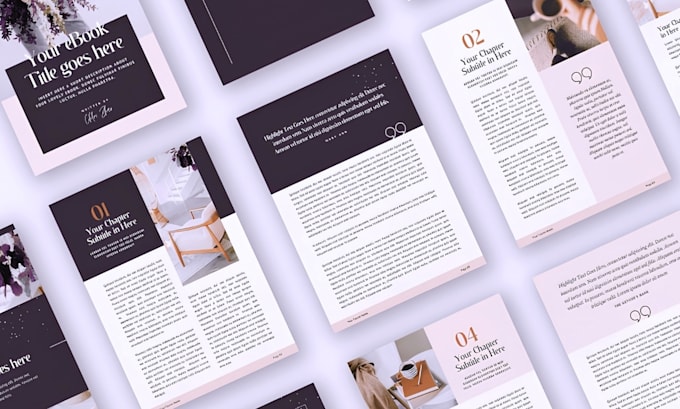 design editable canva templates for planners, journals and workbooks