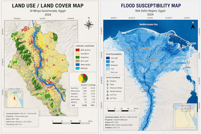 create professional gis maps and cartography