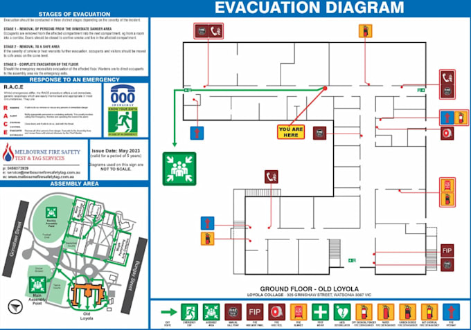 design life safety and emergency evacuation plan