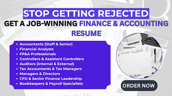 write an ats resume for finance and accounting pro