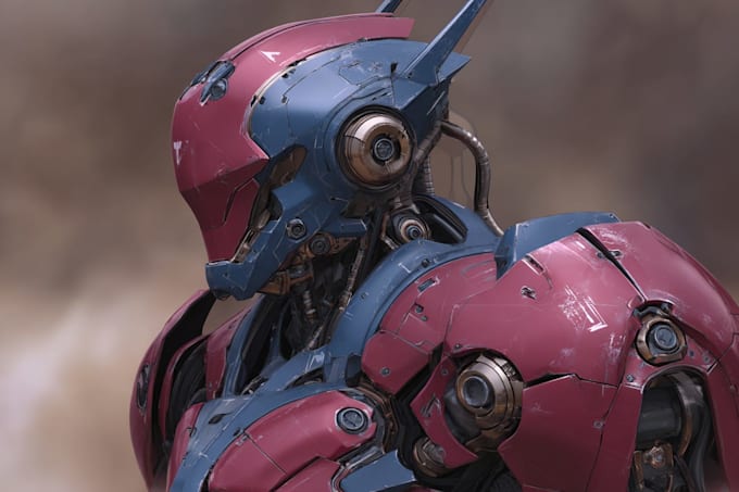 high quality robot, mecha concepts