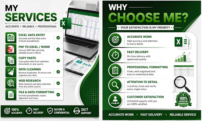 excel data entry, PDF to excel, copy paste, data cleaning