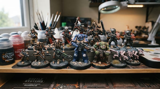 paint your warhammer, 40k, wargaming miniatures