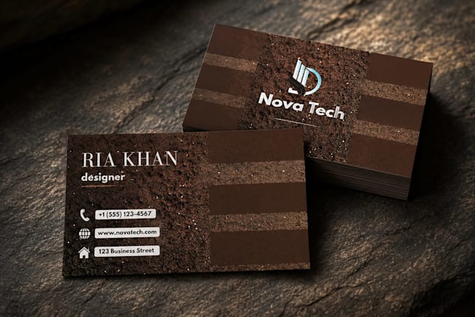design a professional business card
