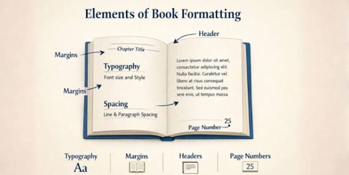 format books for KDP, paperback, ebook, book layout and print ready publishing