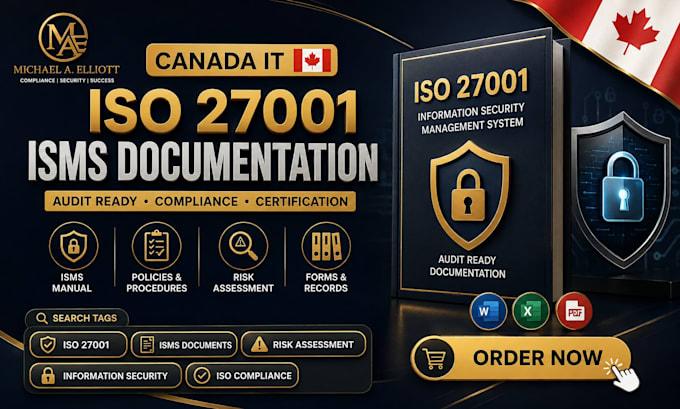 prepare canada IT iso 27001 isms documentation for audit ready certification