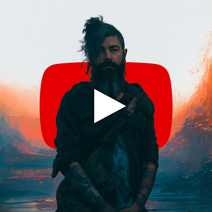 design catchy youtube thumbnail